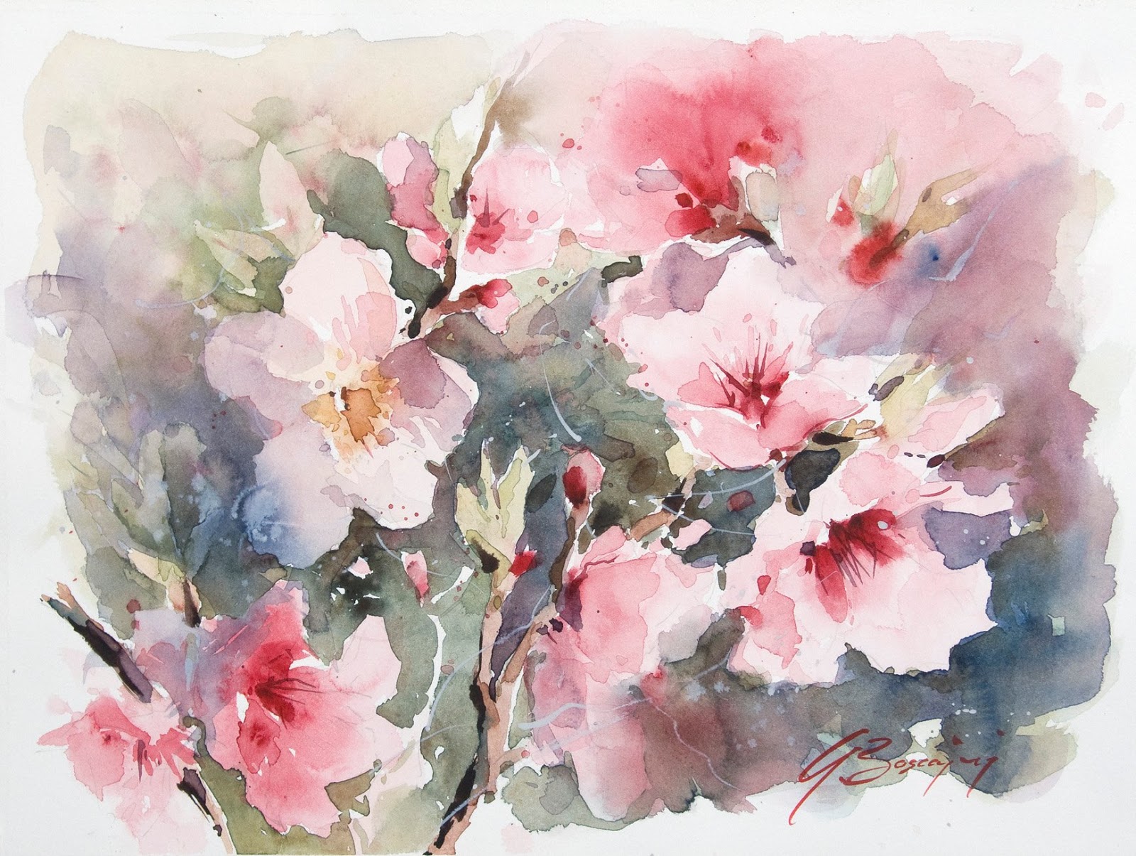 Giuliano Boscaini Water Color